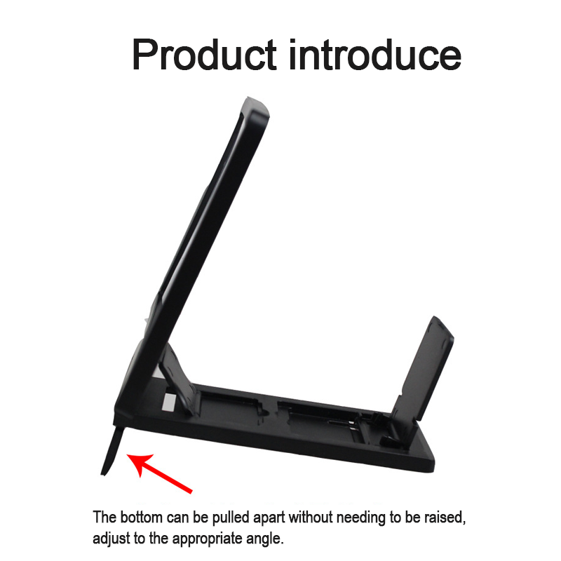 8-inch 3D Mobile Phone Screen Magnifier – HD Movie & Game Amplifier with Folding Stand